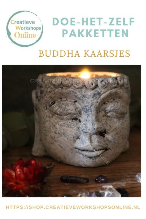 Buddha kaarsjes sticker