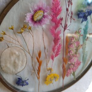 glas in lood lijstje handmade by gabriella
